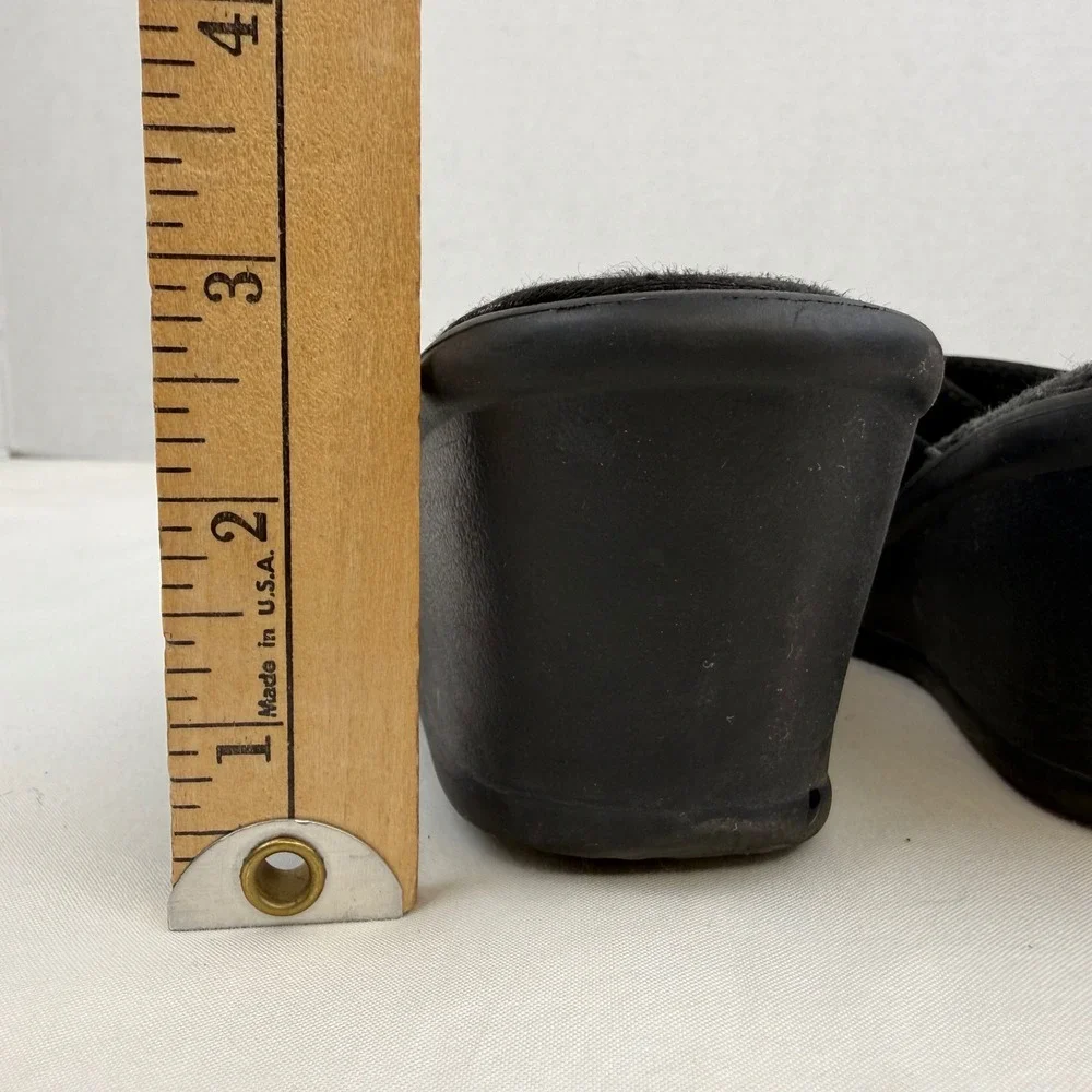 Y2K Vintage Skechers Cali Black Wedge Sandals Platform Thong Slides Size 6